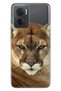 Xiaomi Redmi Note 11e Case 0.4mm Silicone Patterned Noble Lion Tiger