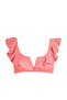 Pink Bralette Flounce Bikini Top TBESS21BU0053 - 6