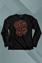 Human Head Mathematical Formula Numbers Equation Long Sleeve T-Shirt Printed t-shirt
