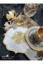 Gold Glitter Cocktail and Coffee Side Serving Napkin 6 Pieces - 5