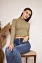 Women's Pebbled Sand Crop Body - 3