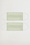 Women's Pastel Green Face Mask - 2