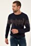 Men's Navy Blue Sweater G021Sz0Tk.000.1388114