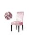 Bashtugh Chair Cover, Washable, Elastic, Velvet Fabric Chair Cover 1 Piece - 2