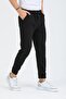 Men's Black Elastic Leg Tracksuit - 2