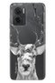 Case for Xiaomi Redmi 10 5g 0,4mm Silicone Patterned Reindeer