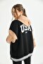 Unisex Hooded USA Embroidered College Jacket - 8