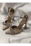 Irına Satin Jewelled Bow Stiletto - 2