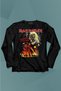 Iron Maiden 2 The Number Of The Beast Music Long Sleeve T-Shirt Printed T-shirt