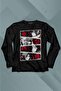 Naruto Kakashi Anime Manga Long Sleeve T-Shirt Printed T-shirt