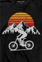 Bicycle Nature Travel Tour Outdoor Travel Retro Long Sleeve T-Shirt Printed T-shirt - 2
