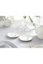 Torino 12 Cm Porcelain Tea Plate - Silver