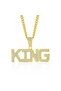 King King Hip Hop Thug Life Gangster Unisex Necklace Chain