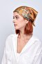 Silk Yellow Square Scarf Van Gogh Almond Blossoms 55x55 cm - 2