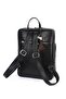 Unisex Black Backpack 905_1 - 3