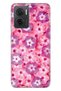 Xiaomi Redmi Note 11E Case 0.4mm Silicone Patterned Floral Sss