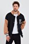 Unisex Hooded USA Embroidered College Jacket - 5