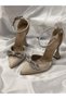 Irına Satin Jewelled Bow Stiletto