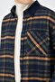 Men's Green Plaid Shirt 3WAM60122HW - 5