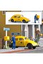 1/87 Ho Volkswagen Postal Vehicle + Mailbox and 1 Mini Figure Actıon Set / Miniature Model...! - 2