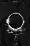 Astronaut Cosmos Long Sleeve T-Shirt Printed T-shirt Black Hole on the Moon Abkaning the Earth - 2