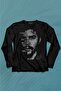 Metal Poster Ernosto Che Guevara Hafl Face Half Face Long Sleeve T-Shirt Printed T-shirt
