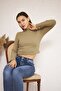 Women's Pebbled Sand Crop Body - 4
