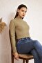 Women's Pebbled Sand Crop Body - 6