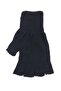 Cut Finger Gloves Men Women Black Thermal Winter Knitted Quality Luxury Fingerless Gloves - 2
