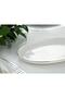 Torino Porcelain Kayak Plate 20 Cm Silver - 2