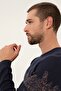 Men's Navy Blue Sweater G021Sz0Tk.000.1388114 - 2