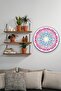 Mandala Patterned Wooden Painting Model, Home, Living Room, Hall, Office Stylish Wall Decoration - 4