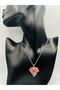 Certified Natural Stone Epoxy Necklace