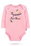 2-Piece 100% Cotton Organic Printed Snap Fastener Baby Bodysuit