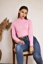 Women's Light Pink Crop Body - 5