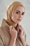 Combed Shawl -Camel Color- - 4