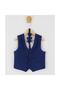 Boy's Blue Vest and Bow Tie
