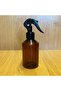250 Cc Amber Plastic Bottle - Black Timing Spray - 250 Ml Brown Empty Plastic Bottle