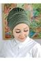 Turquoise Model Stone Henna Green Bonnet
