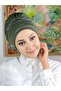 Turquoise Model Stone Henna Green Bonnet - 2