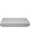 Baby And Kids Elastic Fitted Sheet 90x180 Cm (grey with Stars)