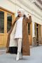 Fully Fur Lined Water and Windproof Oversize Young Sports Fashion Show Large Size Top Coat - 5