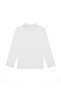 Girl's Ecru Sweatshirt Basic - 2