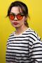 Helios Flexible Unbreakable Sunglasses ( Orange Glass ) - 4