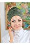 Turquoise Model Stone Henna Green Bonnet - 3