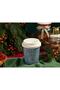 Winter Beauty New Bone Silicone Mug with Lid 300 Ml Blue