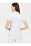 Women's Blue Polo Neck T-shirt - 4