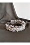 Women's Special Occasion Hair Crown Handmade with Crystal and Pearl Beads - 4