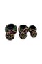 Wooden Spice Rack Set, Small, 3 Different Sizes, Salt Shaker, Pepper Shakers - 2