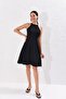 Women's Black Off-the-Shoulders Camisole Dress Yİ1819